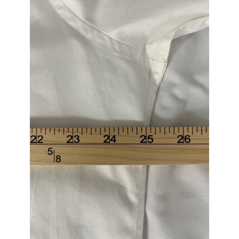 INC International Concepts Men's XL White Dress Shirt Black Stripe Long Sleeve - Picture 7 of 9